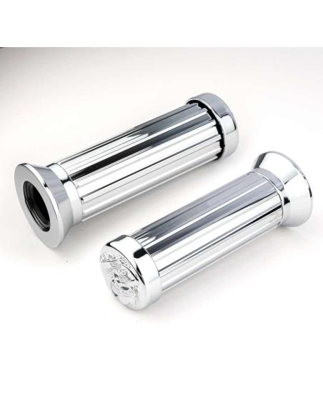PUNHOS DE ALUMÍNIO RAIL LIVE TO RIDE COM 22 MM. DIÂMETRO
