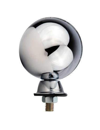 BULLET TURN SIGNAL WITH CHROME VISOR AND ROCKET LENS