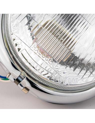 PHARE CHROMÉ ANCRAGE LATÉRAL 5-3/4"