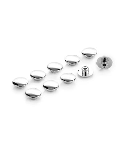CASQUETTES ALLEN M8 SCREW CHROME (10 UNITÉS)