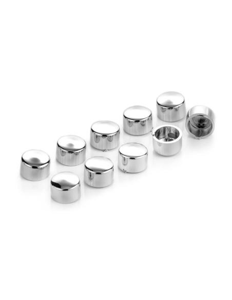 Comprar Tapas Cromadas Para Tornillo Allen De Cabeza Redonda M6 a precio de oferta