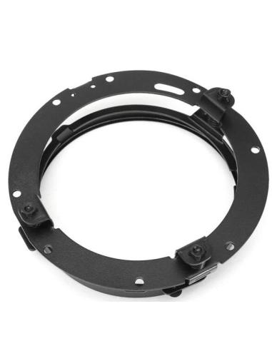 Comprar Soporte Anillo De Montaje Para Lentes Led En Faros Harley De 7" a precio de oferta