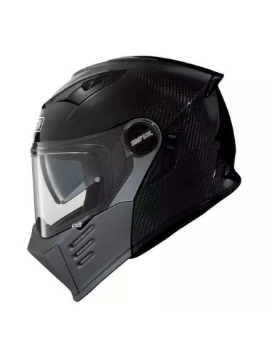 CASQUE MODULAIRE DARKSOME CARBONO DE SIMPSON
