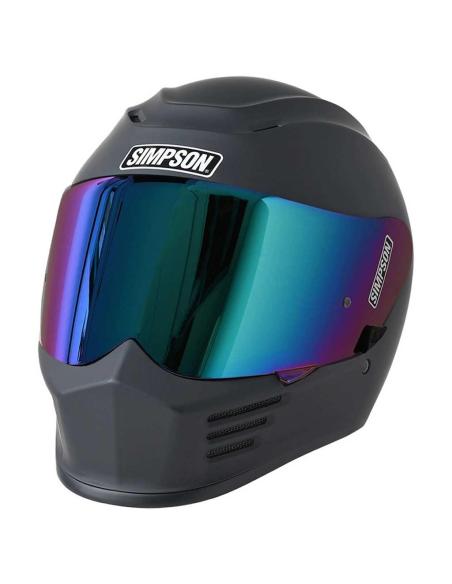 Comprar Casco Integral Speed Negro Mate De Simpson a precio de oferta
