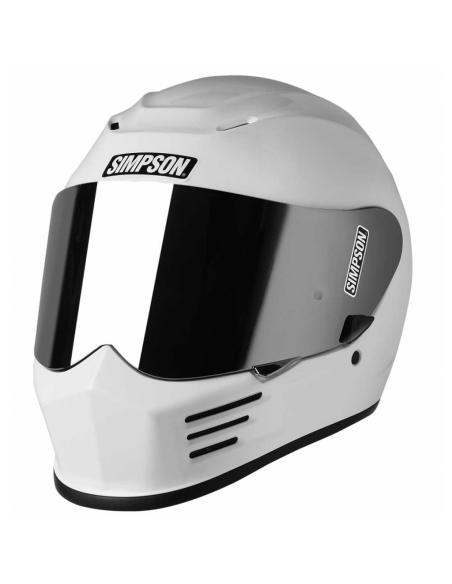 Comprar Casco Simpson Integral Speed En Blanco Brillo a precio de oferta
