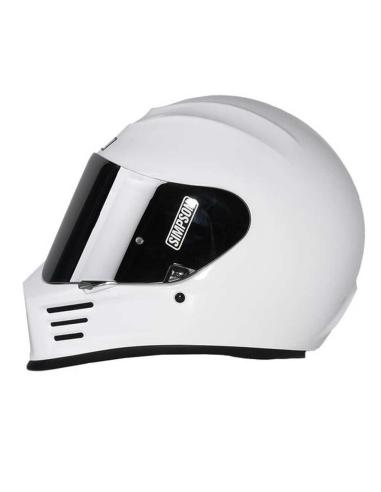 Comprar Casco Simpson Integral Speed En Blanco Brillo a precio de oferta