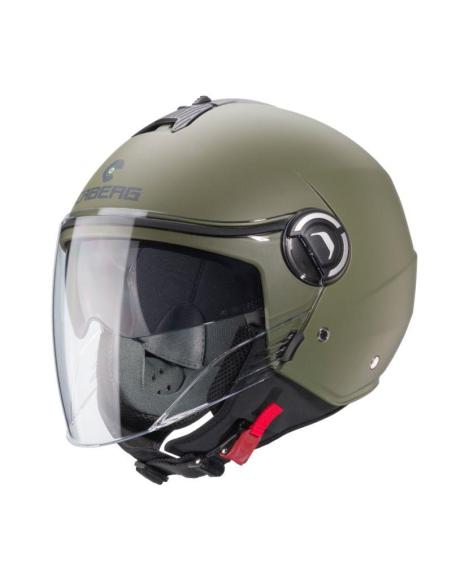 Comprar Casco Jet Doble Visor Caberg Riviera V4 Verde Mate a precio de oferta