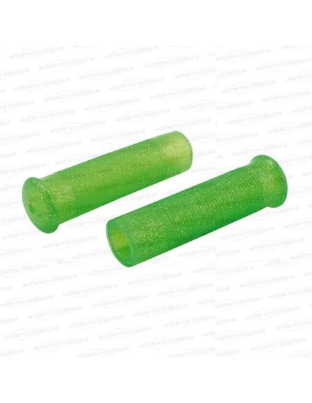 MANCHETTES VINTAGE ANDERSON VERT POMME METALFLAKE
