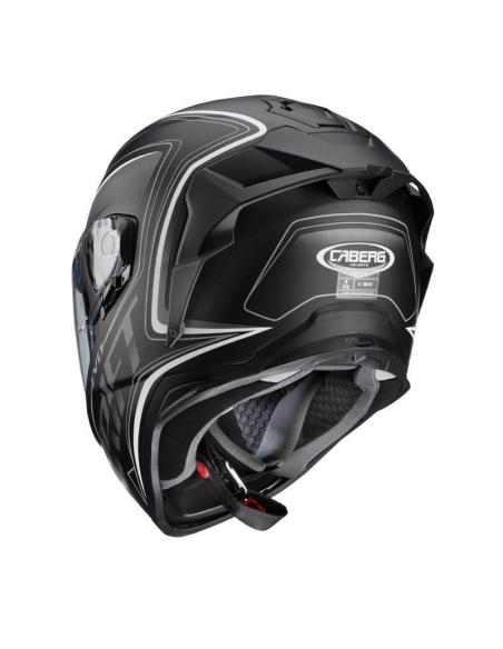 CAPACETE INTEGRAL CABERG DRIFT EVO PRETO ANTRACITE E BRANCO