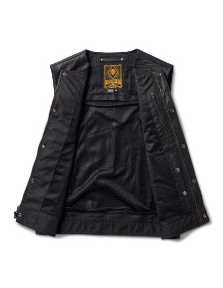 Rsd Seventy4 Lewis Lighting Black Plain Leather Vest
