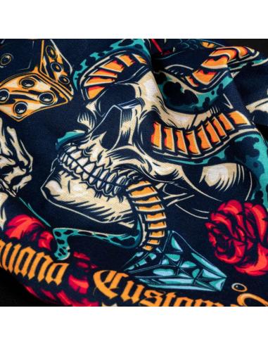 Comprar Braga Multiusos Snakes, Roses And Skull a precio de oferta