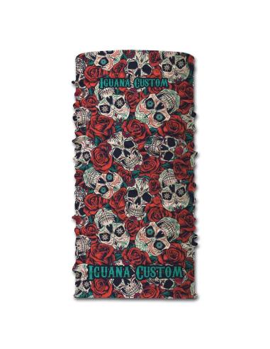 Comprar Braga Multifunción Skull & Roses a precio de oferta