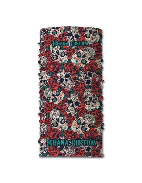Comprar Braga Multifunción Skull & Roses a precio de oferta