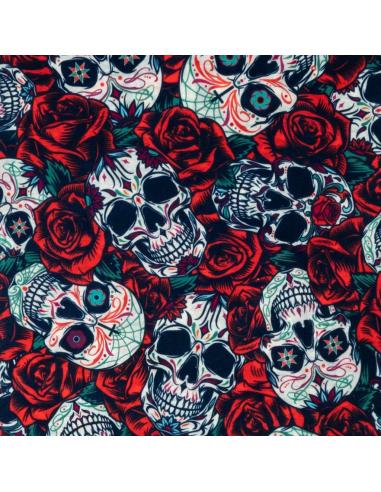 Comprar Braga Multifunción Skull & Roses a precio de oferta