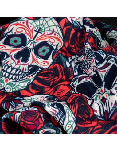 Comprar Braga Multifunción Skull & Roses a precio de oferta