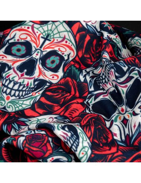 Comprar Braga Multifunción Skull & Roses a precio de oferta