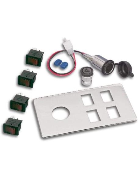 Comprar Knockout Plate Gl1500 Con Interruptores Y Toma De Mechero a precio de oferta