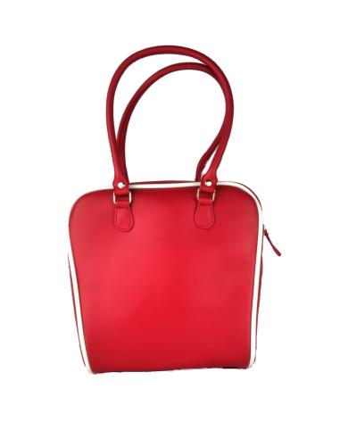 Sac Simulé En Cuir Rouge Avec Étoile Blanche | Prix Promo
