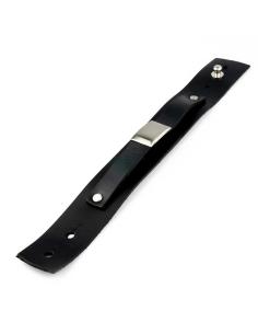24 CM ADJUSTABLE BLACK LEATHER BRACELET 2