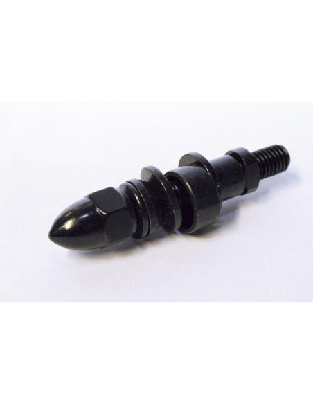 ADAPTADOR DE ESPELHO M8 PARA ESTAGIÁRIO HARLEY PRETO
