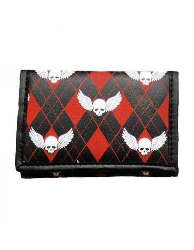 Comprar Cartera Rombos Skull And Wings a precio de oferta