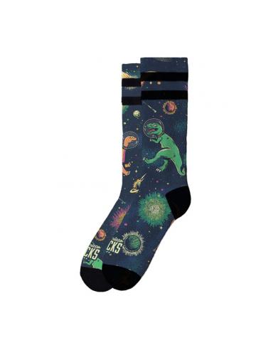 CHAUSSETTES SPACE DINO AMERICAN SOCKS