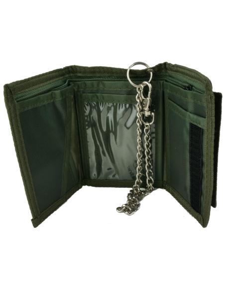 AIRFORCE EMBROIDERED CAMOUFLAGE CANVAS WALLET