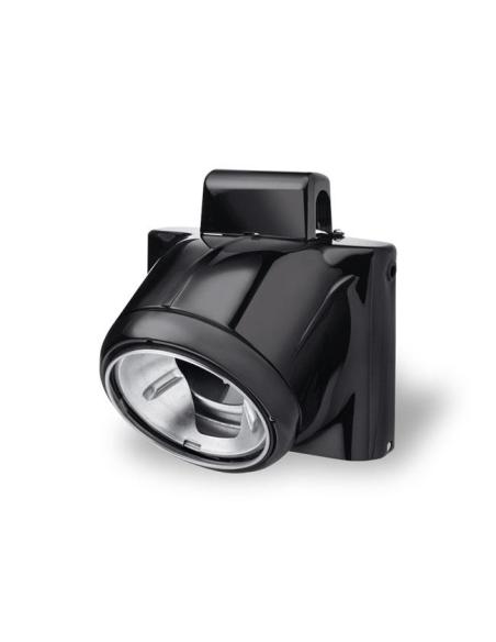 CAIXA DE FAROL NACELLE PRETA PARA HD SOFTAIL 1986-2017
