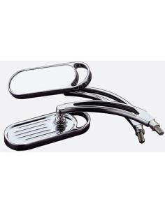 Comprar Espejo Oval Tor Cromado Ness Reversible a precio de oferta 2
