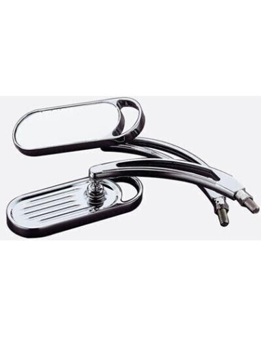 MIRROR OVAL TOR CHROME NESS REVERSIBLE