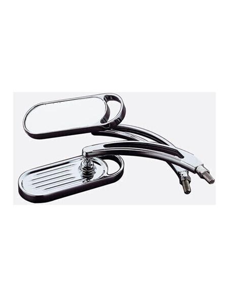 MIRROR OVAL TOR CHROME NESS REVERSIBLE