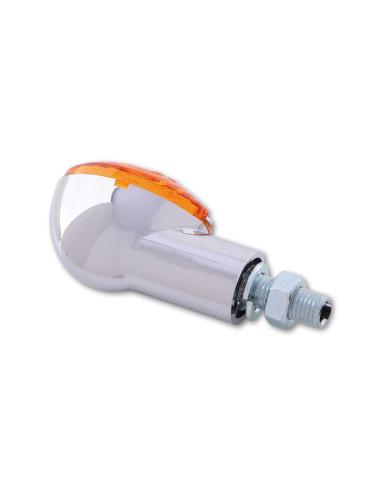 MEDIUM CATEYE" CHROME-PLATED TURN SIGNALS HOMOLOGATED