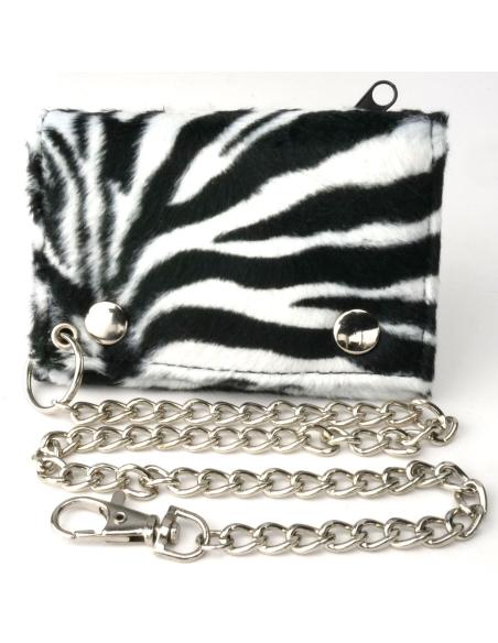 Comprar Cartera De Lona Con Pelo Zebra a precio de oferta