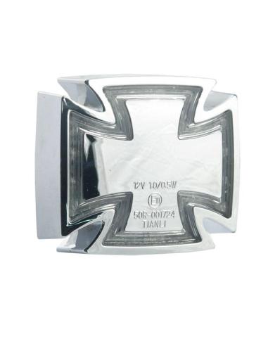 GOTHIC REAR LIGHT CHROMED - E-MARK