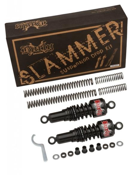 KIT AMORTISSEUR BURLY SLAMMER BLACKS XL 04-UP
