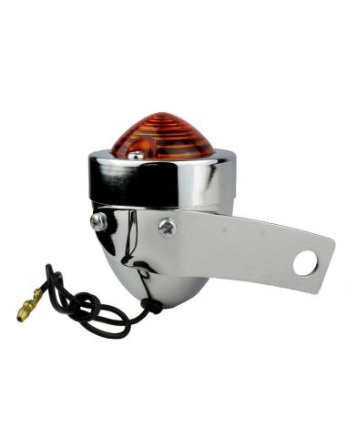 SINAIS DE VIRAGEM BALA CROMADA COM PLACA