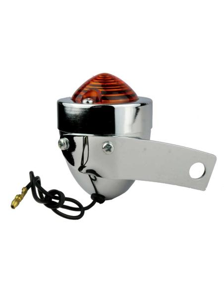 SINAIS DE VIRAGEM BALA CROMADA COM PLACA