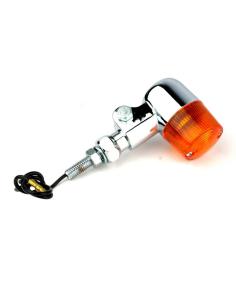Comprar Intermitente Redondo Retro En Metal Cromado a precio de oferta