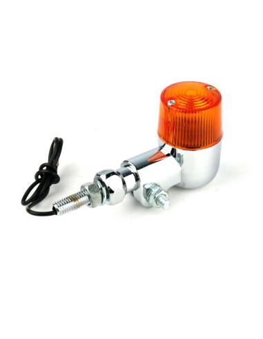 Comprar Intermitente Redondo Retro En Metal Cromado a precio de oferta