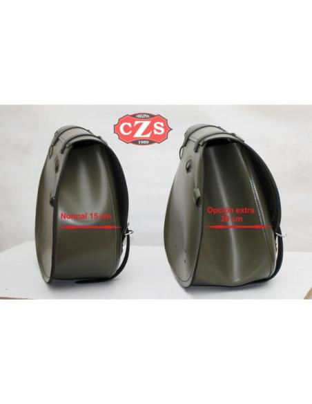 SADDLEBAG LEFT SIDE HOLLOW DYNA BLACK EXTRA DEPTH