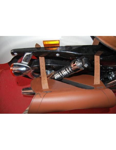 Comprar Alforja Bando Con Hueco Para Amortiguador Para Sportster Con Fondo Extra a precio de oferta