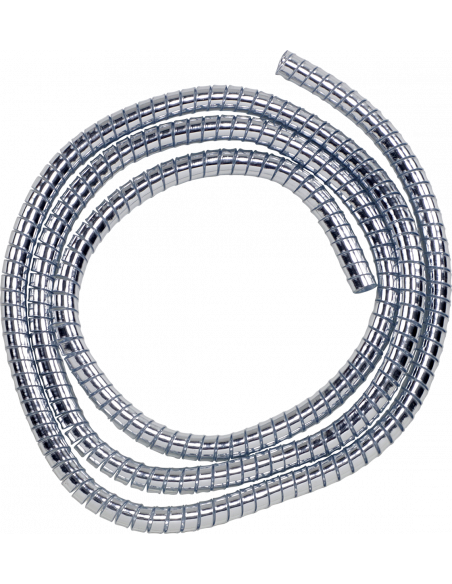 Cubre cables metálico blanco 110cm con cobertura rugosa könig