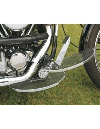 "SHAKER" BLACK FLOORBOARDS FITS HARLEY