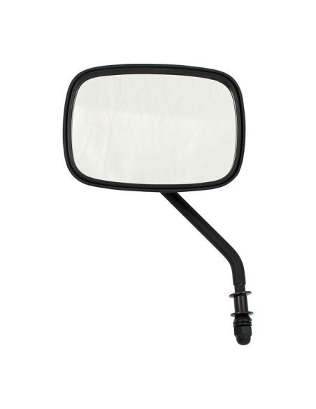 HARLEY BLACK SHORT RECTANGULAR RIGHT MIRROR
