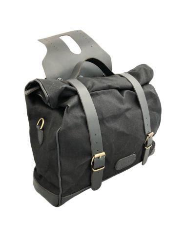 Comprar Alforja Vintage Algodon Negra 19 Litros a precio de oferta