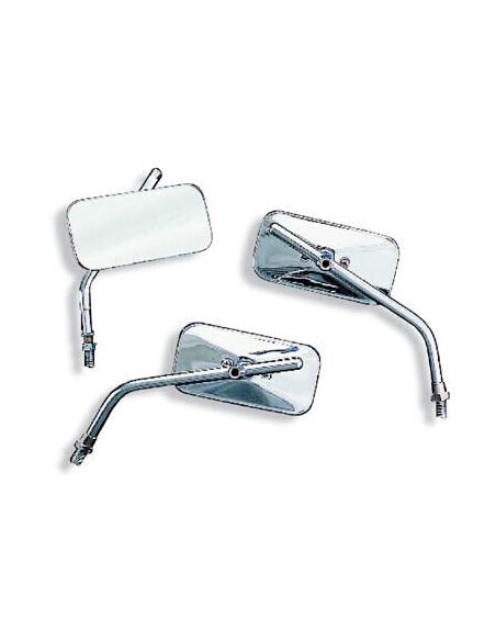 Comprar Espejo Rectangular Cromado Para Lado Derecho Yamaha a precio de oferta