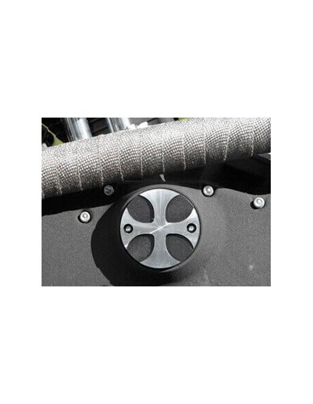 Comprar Tapa De Encendido Negra Cross Para Modelos Harley a precio de oferta