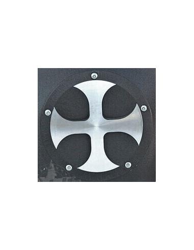 Comprar Tapa Derby Negra Cross Para Modelos Hd Twin Cam a precio de oferta