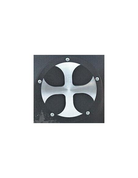 CROIX DE COUVERTURE NOIRE DERBY POUR MODÈLES HD TWIN CAM