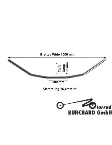 Comprar Manillar "Flyer Wide" Cromado a precio de oferta